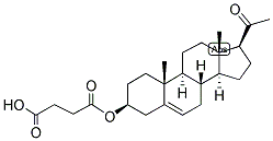 5-PREGNEN-3-BETA-OL-20-ONE HEMISUCCINATE Struktur