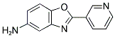 2-PYRIDIN-3-YL-BENZOOXAZOL-5-YLAMINE Struktur