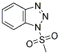 1-METHANESULFONYL-1H-BENZOTRIAZOLE Struktur