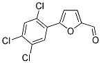 5-(2,4,5-TRICHLOROPHENYL)-2-FURALDEHYDE Struktur