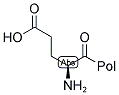 H-GLU-2-CHLOROTRITYL RESIN Struktur