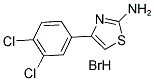 4-(3,4-DICHLOROPHENYL)-1,3-THIAZOLE-2-YLAMINE, HYDROBROMIDE Struktur