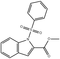 METHYL 1-(PHENYLSULFONYL)-1H-INDOLE-2-CARBOXYLATE