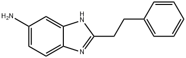 2-PHENETHYL-1 H-BENZOIMIDAZOL-5-YLAMINE Struktur