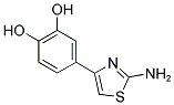 4-(2-AMINO-THIAZOL-4-YL)-BENZENE-1,2-DIOL Struktur