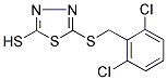 5-[(2,6-DICHLOROBENZYL)THIO]-1,3,4-THIADIAZOLE-2-THIOL Struktur