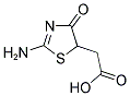 (2-AMINO-4-OXO-4,5-DIHYDRO-1,3-THIAZOL-5-YL)ACETIC ACID Struktur