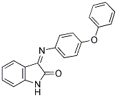 3-((4-PHENOXYPHENYL)IMINO)INDOLIN-2-ONE Struktur