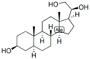 5-ALPHA-PREGNAN-3-BETA, 20-BETA, 21-TRIOL Struktur