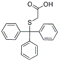 S-TRITYL-MERCAPTOACETIC ACID Struktur