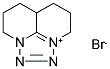 4H,5H,6H,6AH,7H,8H,9H-[1,2,3,4]TETRAAZOLO[1,5,4-IJ][1,8]NAPHTHYRIDIN-3-IUM BROMIDE Struktur