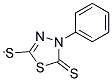 POTASSIUM 4-PHENYL-5-THIOXO-4,5-DIHYDRO-1,3,4-THIADIAZOLE-2-THIOLATE Struktur