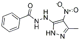 N'-(3-METHYL-4-NITRO-1H-PYRAZOL-5-YL)BENZOHYDRAZIDE Struktur