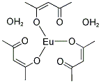 EUROPIUM (III) ACETYLACETONATE DIHYDRATE Struktur