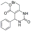 ETHYL 6-(BROMOMETHYL)-2-OXO-4-PHENYL-1,2,3,4-TETRAHYDROPYRIMIDINE-5-CARBOXYLATE Struktur