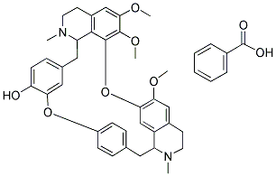 BERBAMINE BENZOLATE Struktur