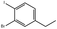 2-BROMO-4-ETHYL-1-IODOBENZENE Struktur