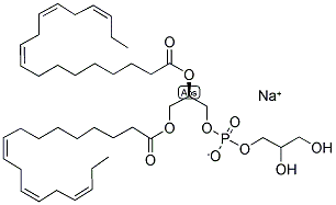 1,2-DILINOLENOYL-SN-GLYCERO-3-[PHOSPHO-RAC-(1-GLYCEROL)] (SODIUM SALT) Struktur