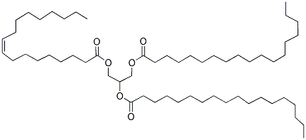 1,2-STEARIN-3-OLEIN Struktur