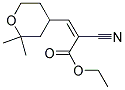 2-CYANO-3-(2,2-DIMETHYL-TETRAHYDRO-PYRAN-4-YL)-ACRYLIC ACID ETHYL ESTER Struktur