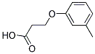 3-(3-METHYLPHENOXY)PROPANOIC ACID Struktur