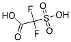 DIFLUORO(SULFO)ACETIC ACID Struktur