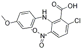 6-CHLORO-2-(4-METHOXYANILINO)-3-NITROBENZOIC ACID price.