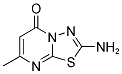 2-AMINO-7-METHYL-[1,3,4]THIADIAZOLO[3,2-A]PYRIMIDIN-5-ONE Struktur