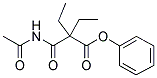 PHENYL DIETHYL ACETAMIDO MALONATE Struktur