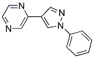 2-(1-PHENYL-1H-PYRAZOL-4-YL)PYRAZINE Struktur