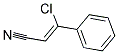 3-CHLORO-3-PHENYL-ACRYLONITRILE Struktur