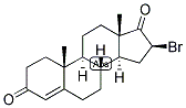 16-BETA-BROMO-4-ANDROSTEN-3,17-DIONE Struktur