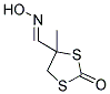 4-METHYL-2-OXO-1,3-DITHIOLANE-4-CARBALDEHYDE OXIME Struktur