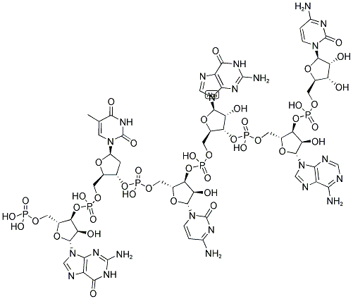 GTCGAC, 5'-PHOSPHORYLATED Struktur