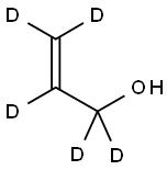 ALLYL-D5 ALCOHOL Struktur