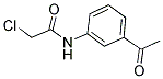 N-(3-ACETYLPHENYL)-2-CHLOROACETAMIDE Struktur