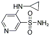 4-(CYCLOPROPYLAMINO)PYRIDINE-3-SULFONAMIDE Struktur