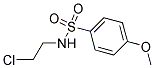 N-(2-CHLOROETHYL)-4-METHOXYBENZENESULFONAMIDE Struktur