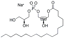 1-STEAROYL-SN-GLYCERO-3-PHOSPHO-SN-1-GLYCEROL SODIUM SALT Struktur