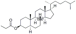 5-ALPHA-CHOLESTAN-3-BETA-OL PROPIONATE Struktur