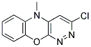 3-CHLORO-10-METHYL-10H-9-OXA-1,2,10-TRIAZA-ANTHRACENE Struktur