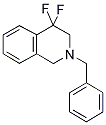 2-BENZYL-4,4-DIFLUORO-1,2,3,4-TETRAHYDROISOQUINOLINE Struktur