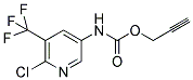 PROP-2-YNYL N-[6-CHLORO-5-(TRIFLUOROMETHYL)PYRIDIN-3-YL]CARBAMATE Struktur