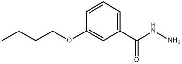 3-BUTOXY-BENZOIC ACID HYDRAZIDE Struktur