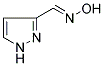 1H-PYRAZOLE-3-CARBOXALDEHYDE OXIME Struktur