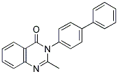 3-(1,1'-BIPHENYL-4-YL)-2-METHYLQUINAZOLIN-4(3H)-ONE Struktur