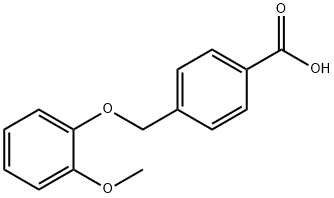 4-(2-METHOXYPHENOXYMETHYL)BENZOIC ACID price.