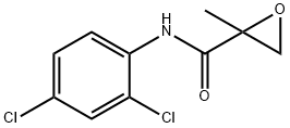 N-(2,4-DICHLOROPHENYL)-2-METHYL-2-OXIRANECARBOXAMIDE Struktur