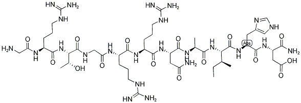 CAMP-DEPENDENT PROTEIN KINASE INHIBITOR (14-24) AMIDE Struktur