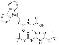 FMOC-S-DAP(AMIDINOBOC2)-OH Struktur